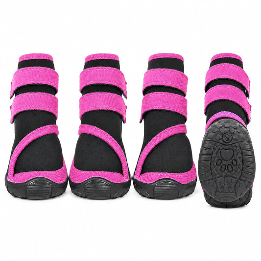 dog-ankle-support-shoes-stretch-paw-booties-4-piece-luxury-view-1 | Majestic Pet Kingdom
