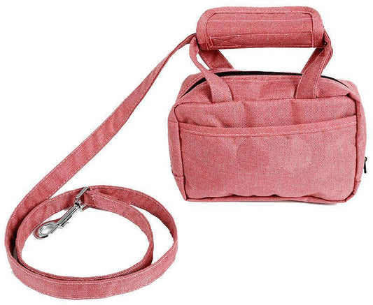 dog-leash-purse-bag-dispenser-multi-use-walking-lead-luxury-view-1 | Majestic Pet Kingdom
