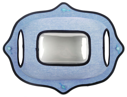 'Purr-view' See-through Suction Cup Kitty Cat Lounger and Bed