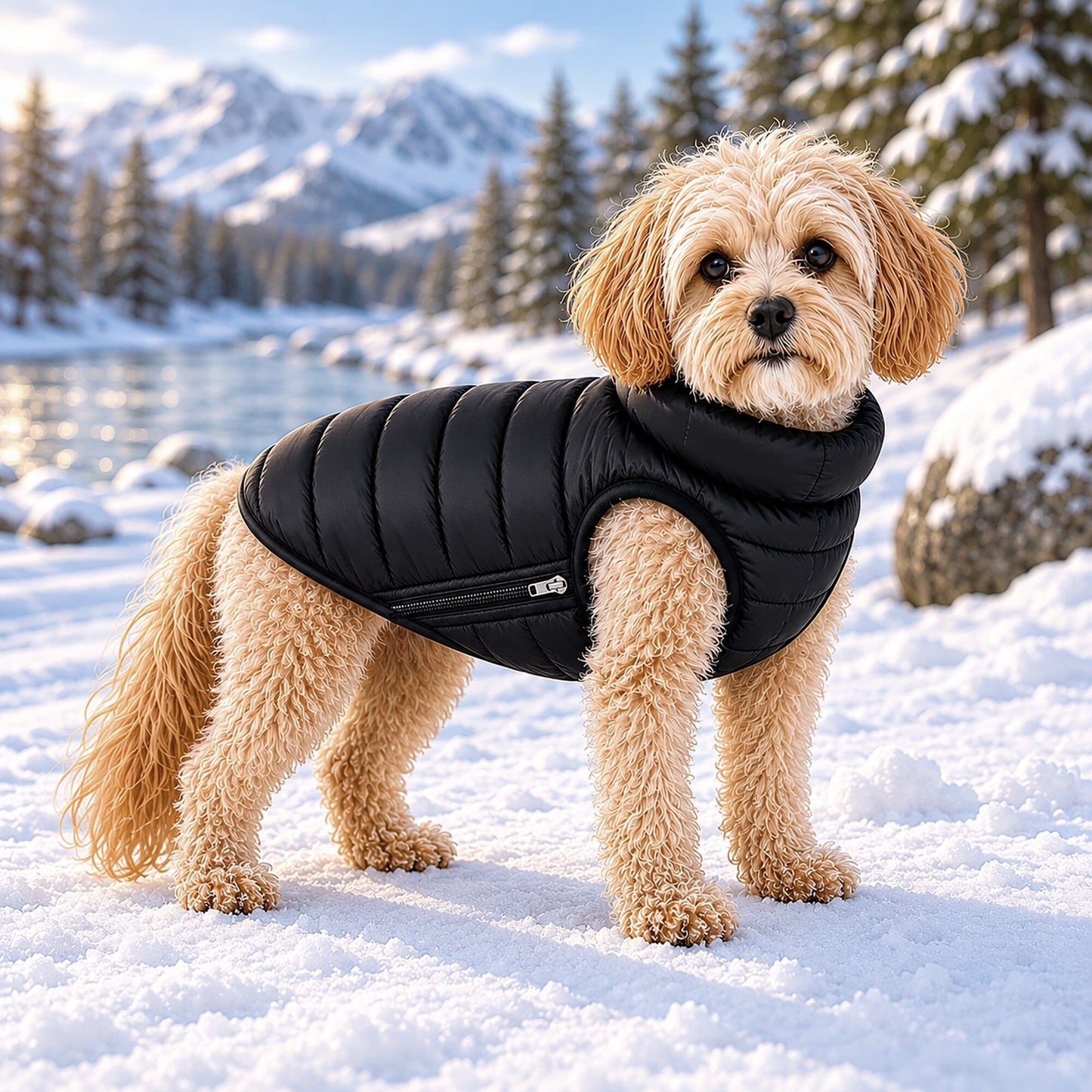 Pet Life ® 'Pursuit' Quilted Ultra-Plush Thermal Dog Jacket