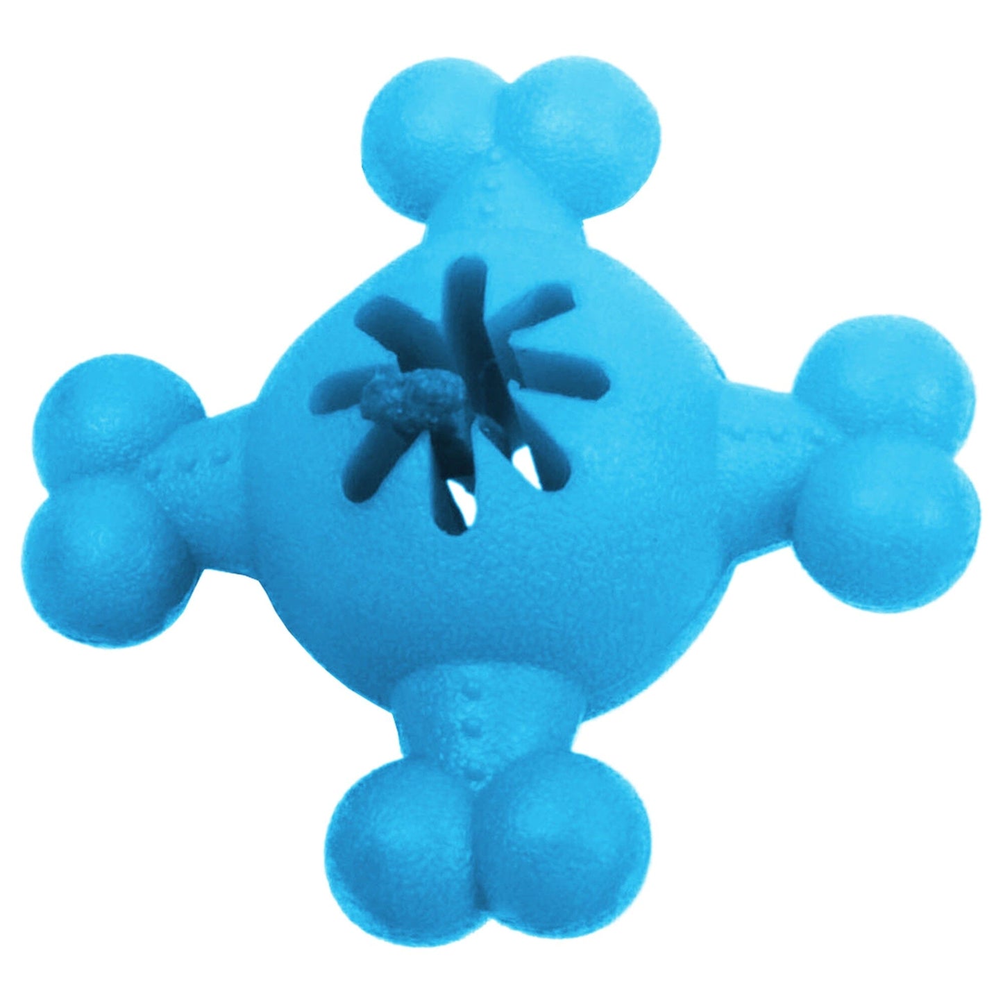 Pet Life ® 'Quadra-Bone' TPR Treat Dispensing Durable Dog Toy
