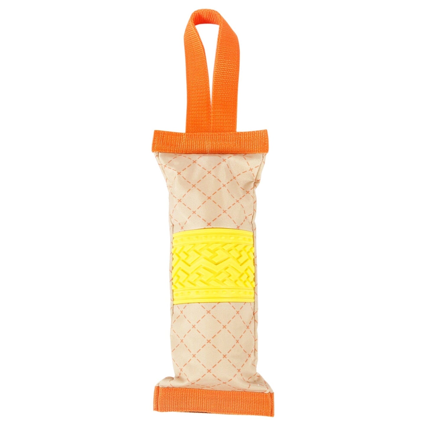 Pet Life ® 'Quash' Water Bottle Inserting Nylon and Rubber Crackling Dog Toy