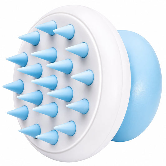 'Scwubba' Handheld Bathing Brushing and Massaging Soft Flexible Grooming Pet Comb