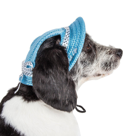 dog-mesh-sun-hat-uv-protectant-wide-brim-summer-beach-cap-luxury-view-2 | Majestic Pet Kingdom