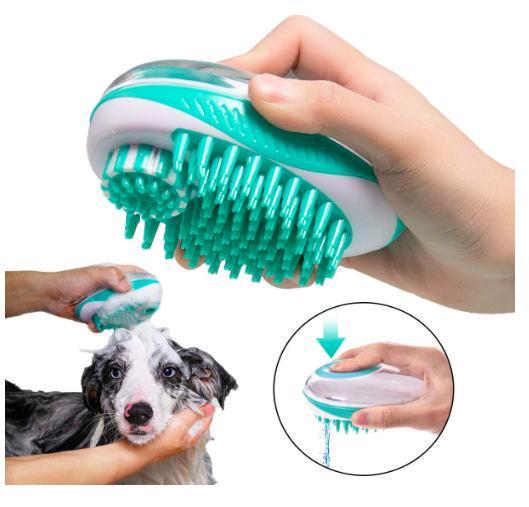 'Swasher' Shampoo Dispensing Massage and Bathing Brush