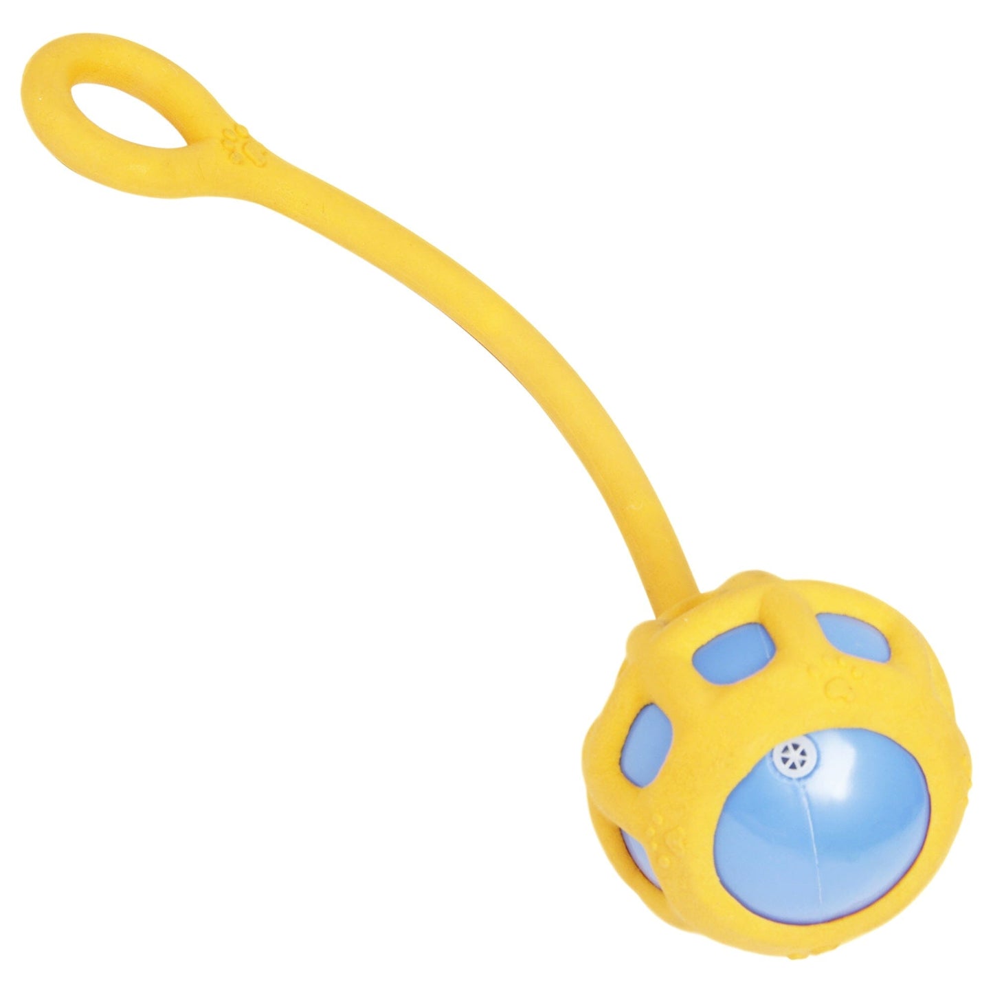 Pet Life ® 'Tug-O-Warp' Fetching Tugging and Chew Squeaking TPR Dog Toy