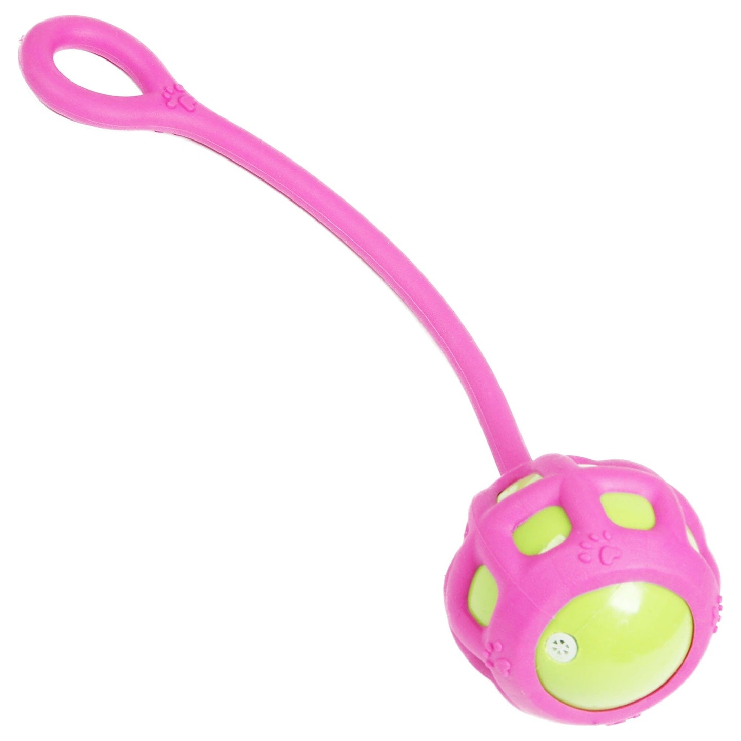 Pet Life ® 'Tug-O-Warp' Fetching Tugging and Chew Squeaking TPR Dog Toy