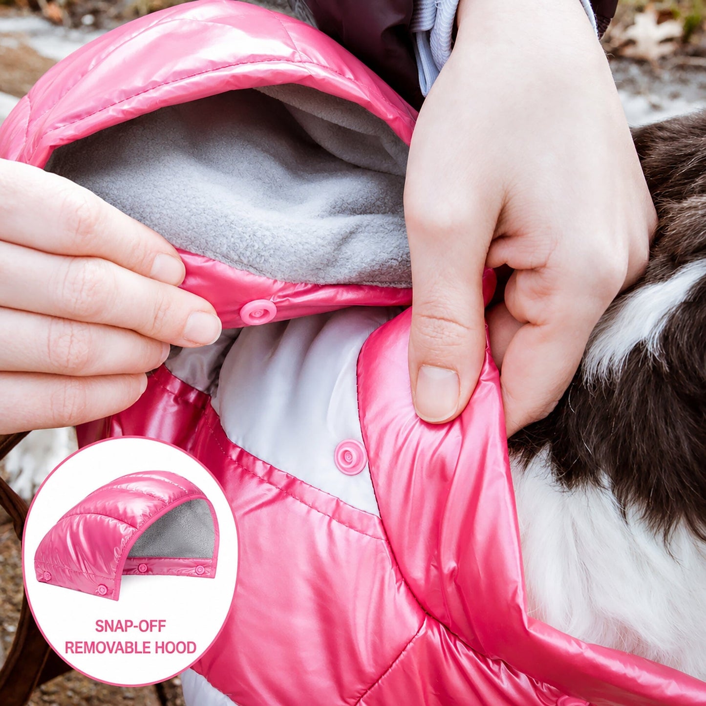 Pet Life ® 'Vintage Aspen' 3M Insulated Sporty Ski Dog Jacket w/ Removable Hood