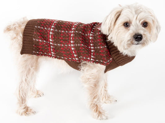 dog-vintage-sweater-static-knit-warm-winter-pullover-luxury-view-1 | Majestic Pet Kingdom