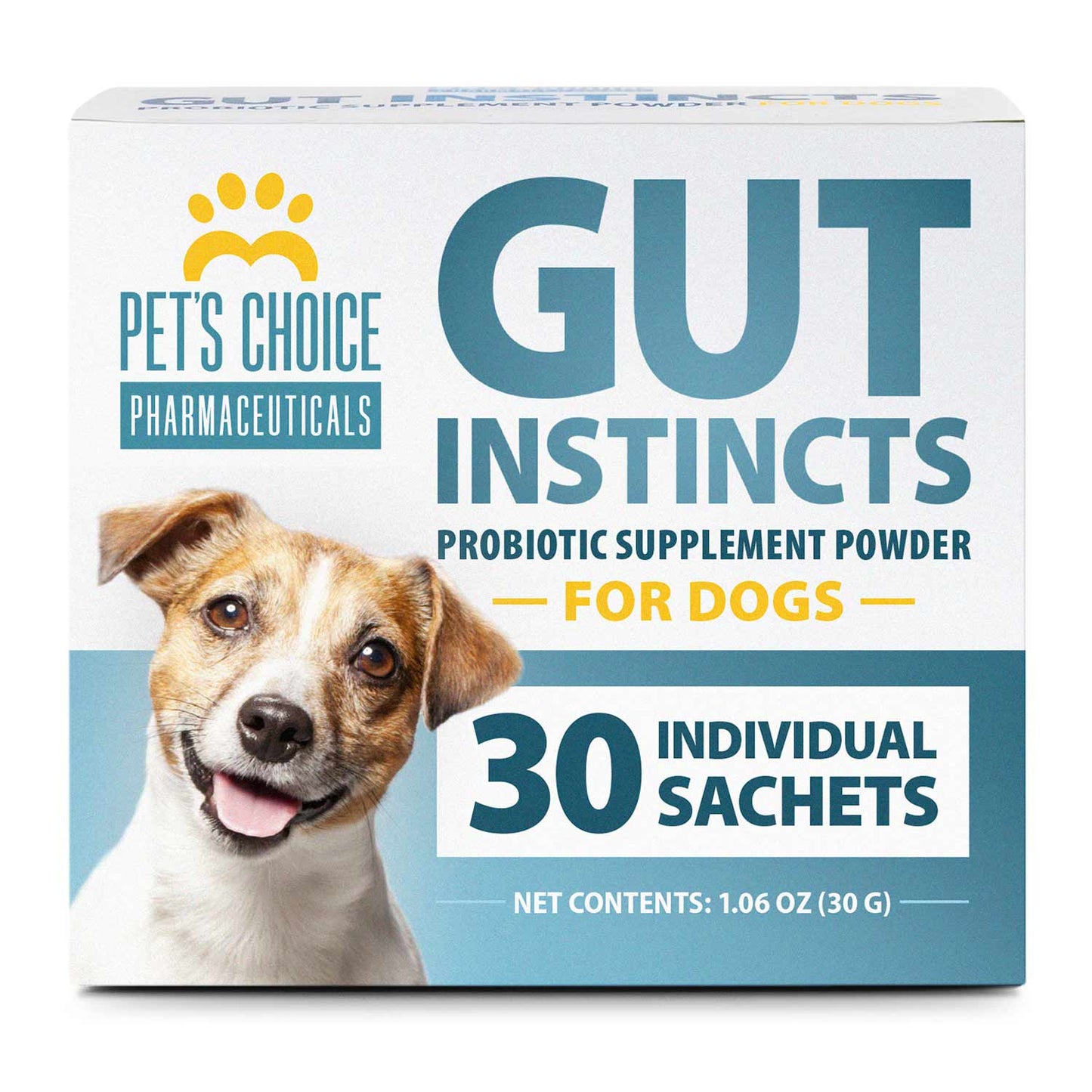 Pet's Choice Gut Instincts Probiotic Powder Packets for Dogs – Daily | Majestic Pet Kingdom™
