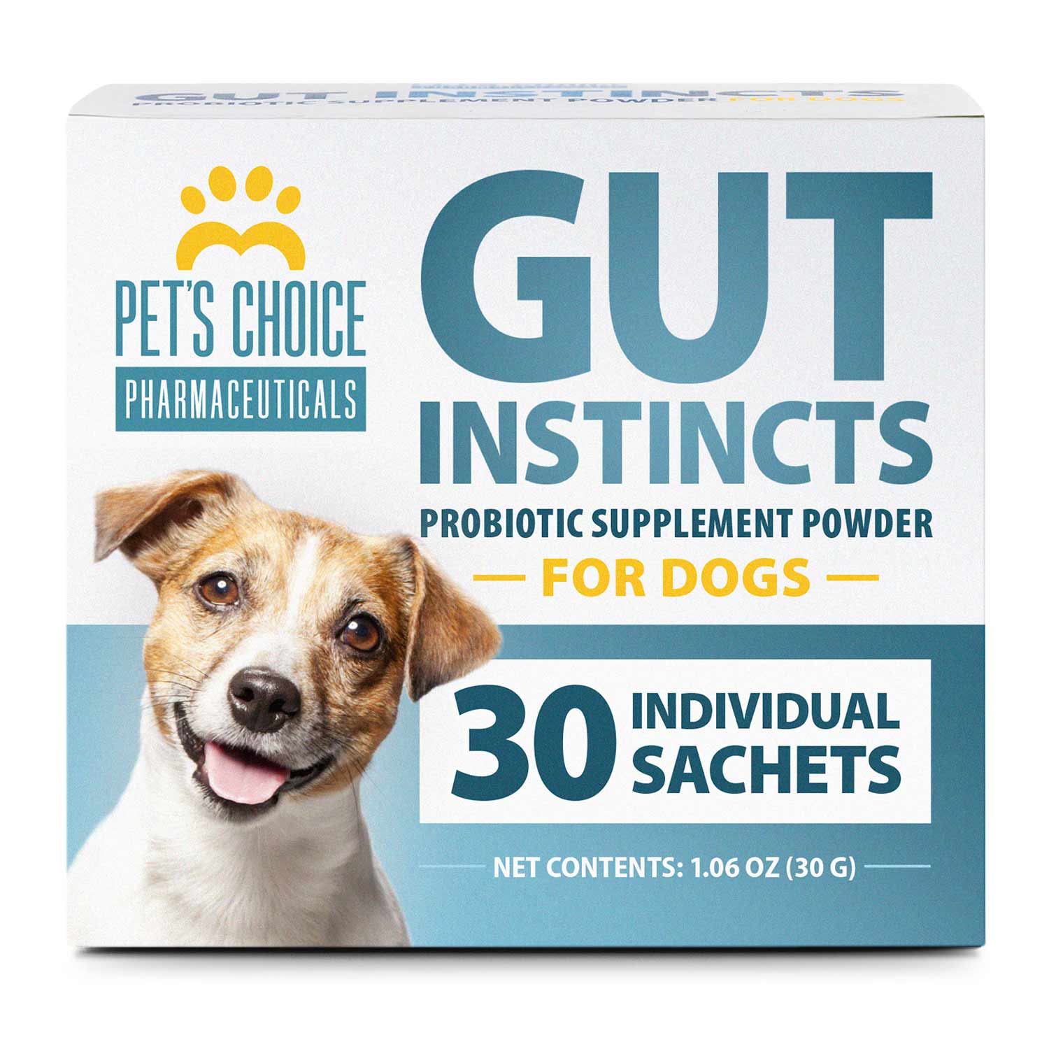Pet's Choice Gut Instincts Probiotic Powder Packets for Dogs – Daily | Majestic Pet Kingdom™