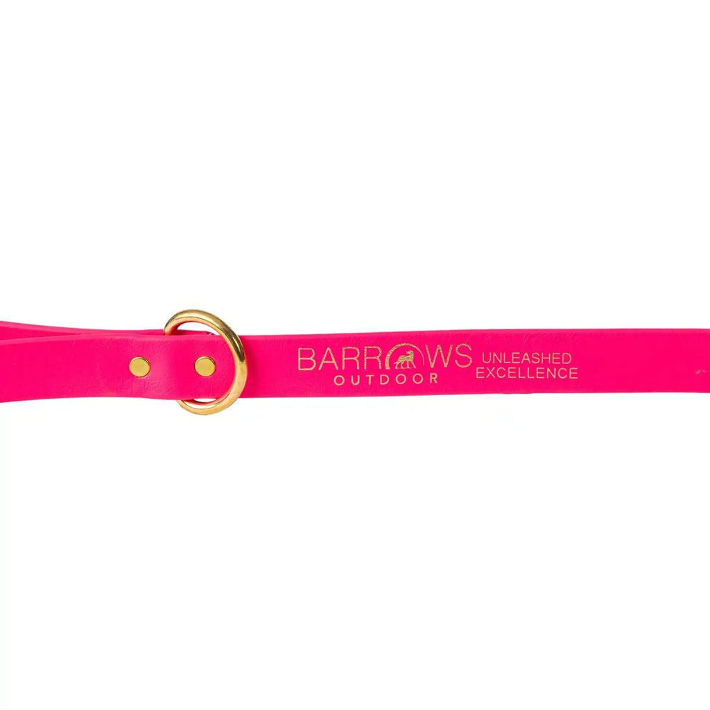 Heavy-Duty Waterproof Dog Leash - Pink Pet Lead