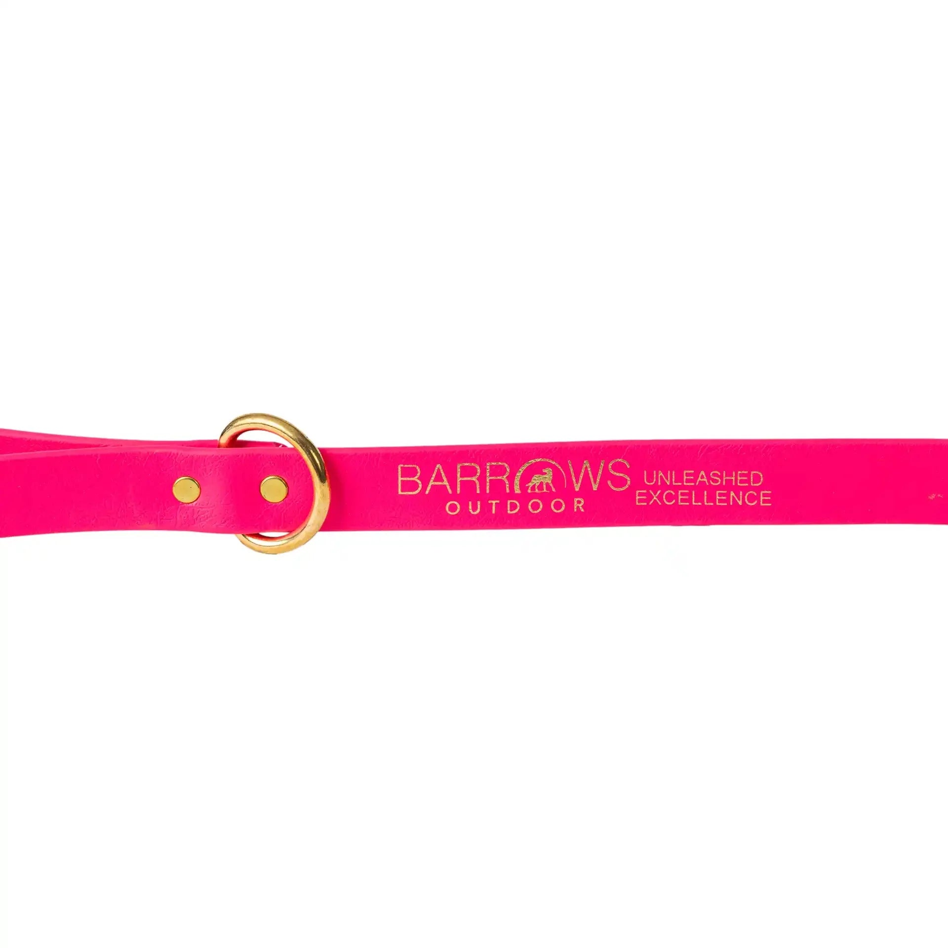 Heavy-Duty Waterproof Dog Leash - Pink Pet Lead