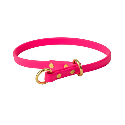 Slip Training Dog Collar - Pink Choke Lead for Dogs