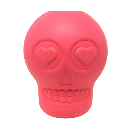 Sugar Skull Dog Chew Toy & Treat Dispenser - USA Made |