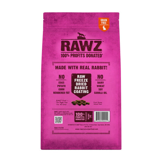 Cat Food RAWZ Limited Ingredient Grain Free Rabbit Dry 3.5lb - Detail Angle 2 | Majestic Pet Kingdom