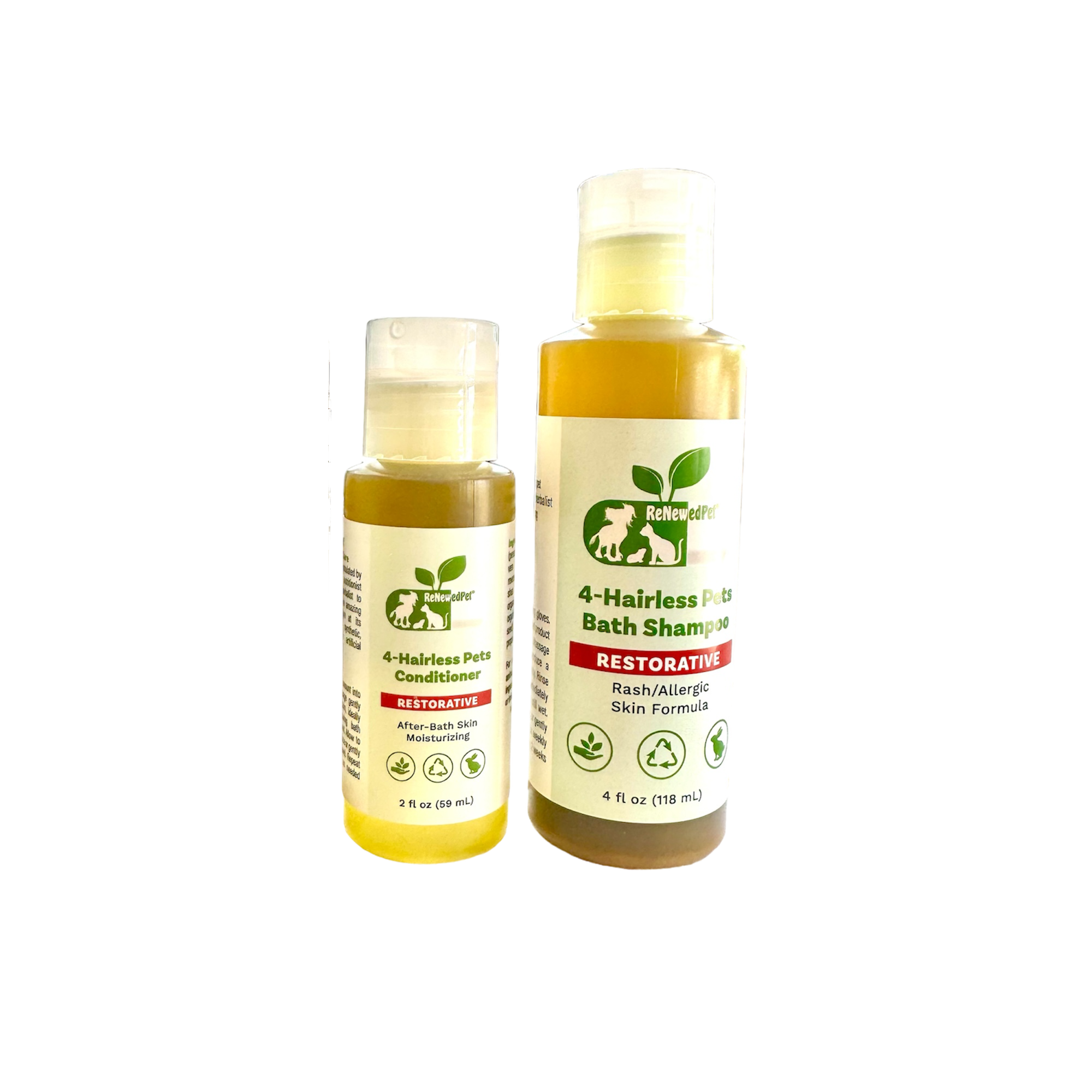 Restorative Skin Repair Shampoo & Conditioner Set for Pets