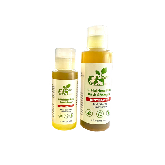 Restorative Skin Repair Shampoo & Conditioner Set for Pets