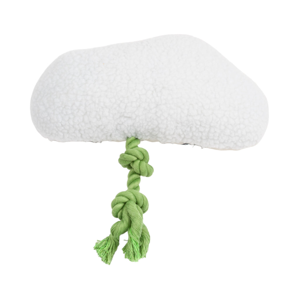 Retro Army Jeep Plush Dog Toy with Squeaker & Crinkle