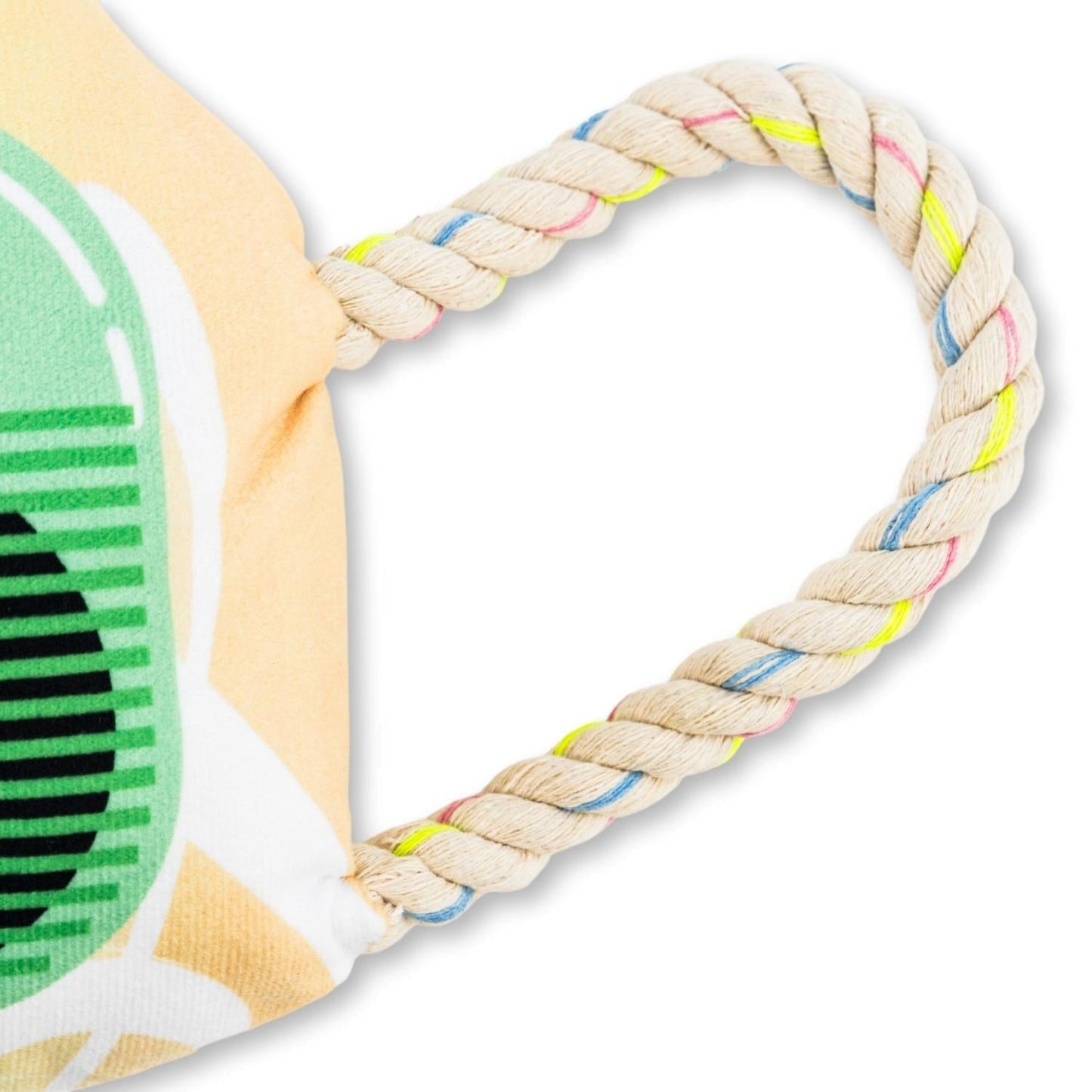 Dog Plush Toy Retro Boombox Squeaker Crinkle Sound Novelty - Detail Angle 3 | Majestic Pet Kingdom