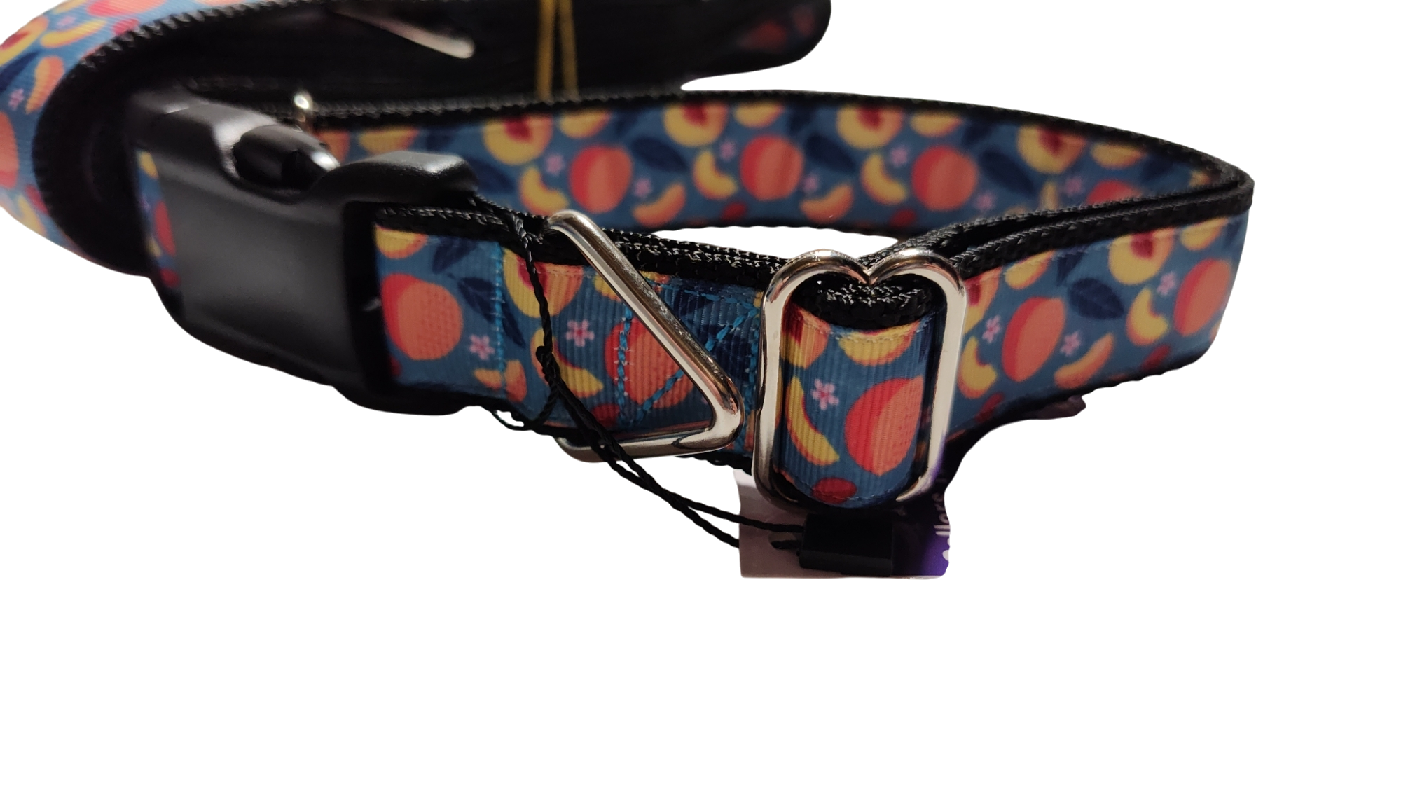 Peach Blossoms Nylon Dog Collar