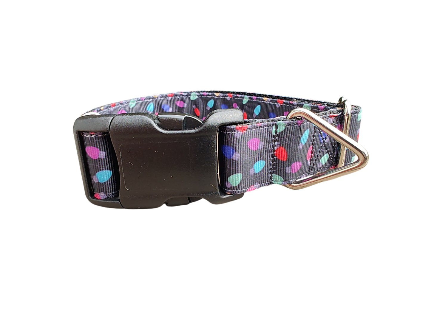 Christmas Lights Nylon Dog Collar | Purrfect Pet Kingdom
