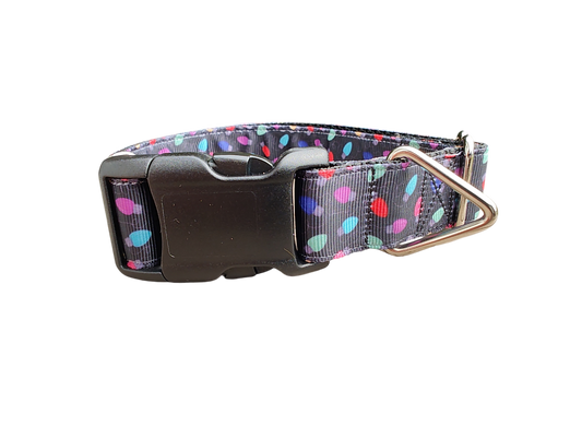 Christmas Lights Nylon Dog Collar | Purrfect Pet Kingdom