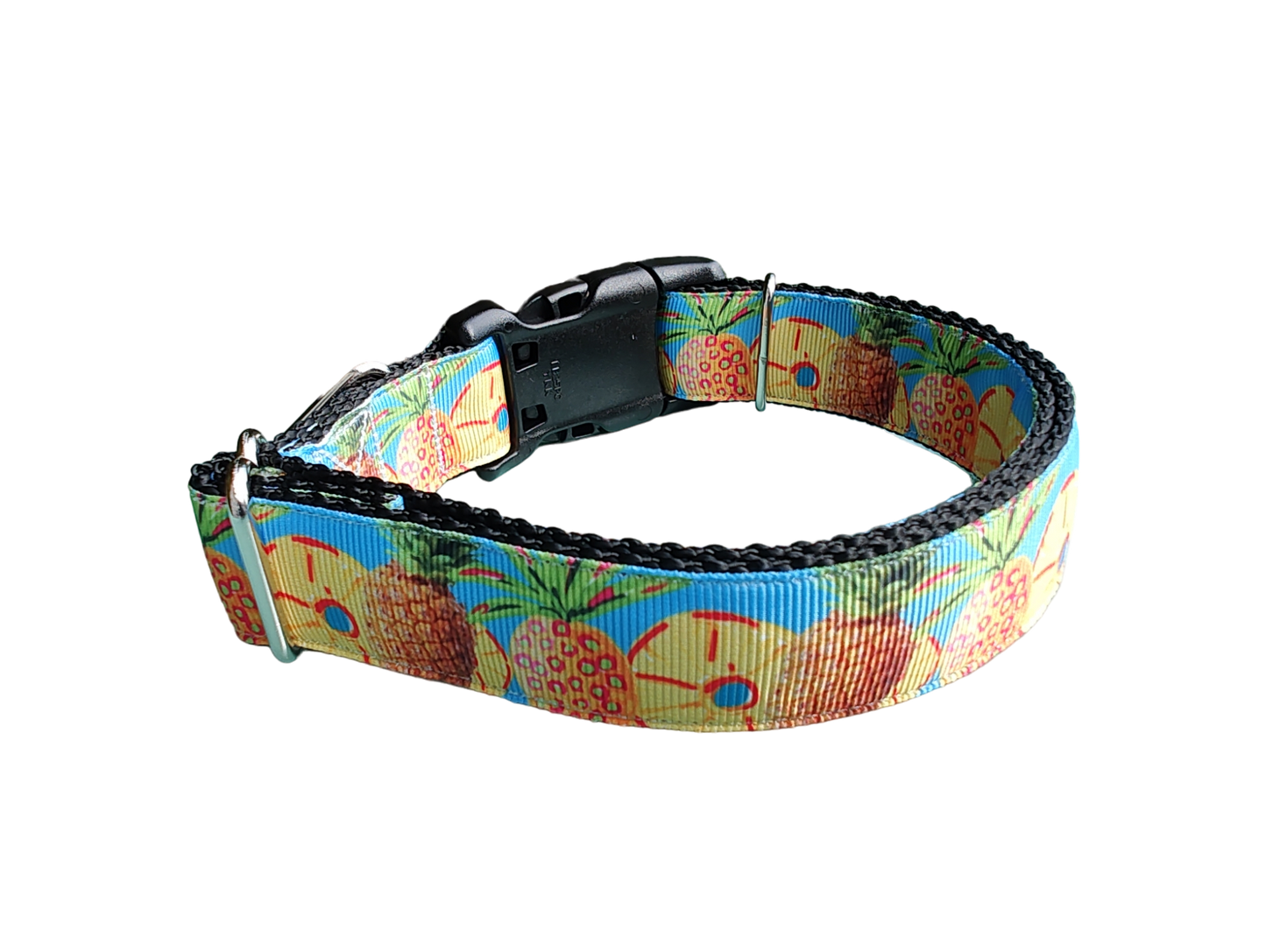 Pineapple Nylon Dog Collar | Purrfect Pet Kingdom