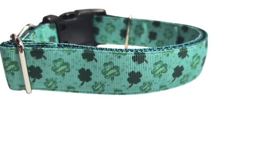 Lucky Clover Nylon Dog Collar | Purrfect Pet Kingdom