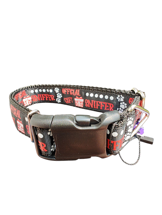 Official Gift Sniffer Nylon Dog Collar | Purrfect Pet Kingdom
