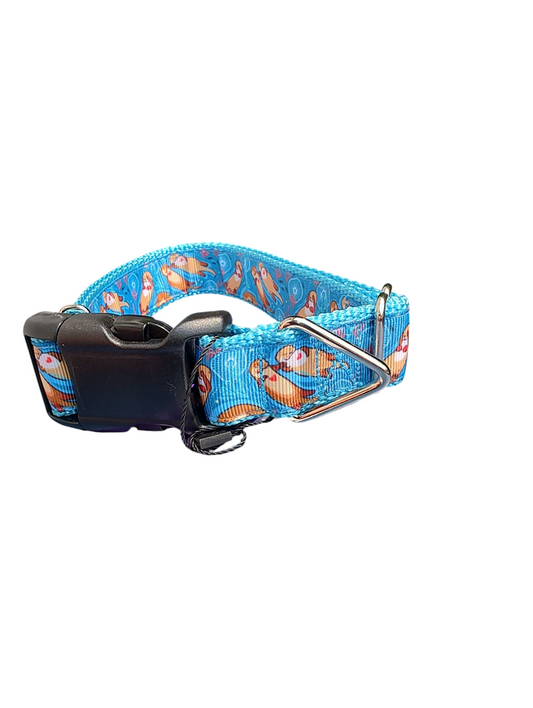 Otters Nylon Dog Collar | Purrfect Pet Kingdom