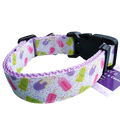 Popsicles Lavender Nylon Dog Collar MD, LG, XL, Leash