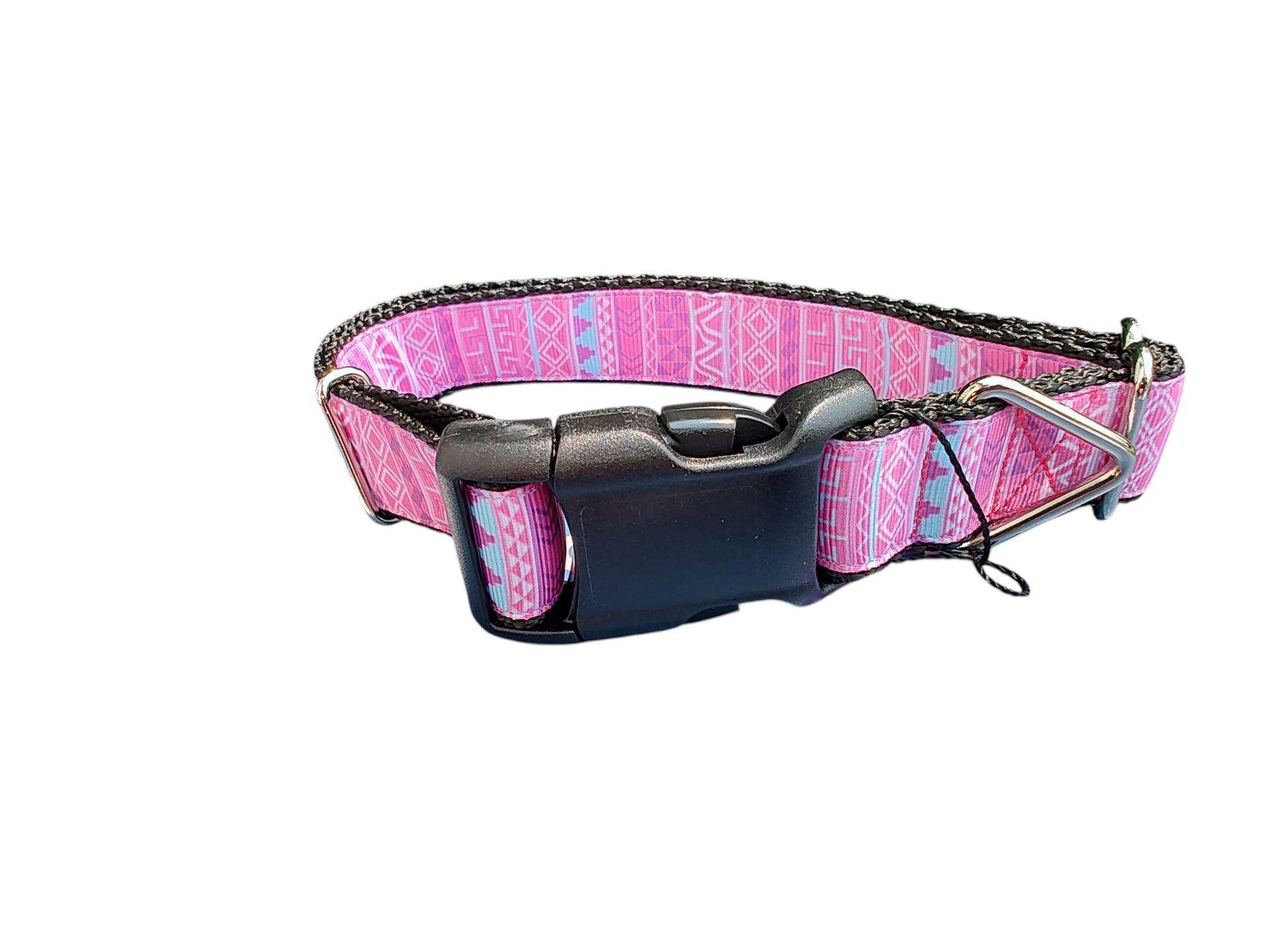 Pink Patterns Nylon Dog Collar | Purrfect Pet Kingdom