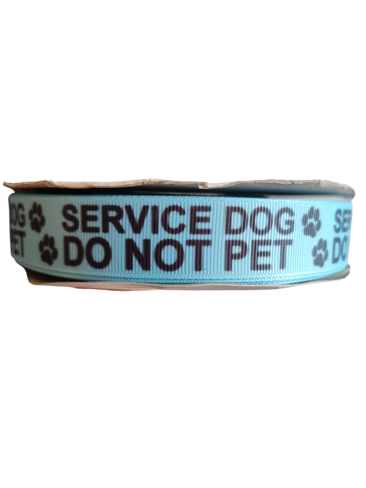 Service Dog Do Not Pet Nylon Dog Collar | Purrfect Pet Kingdom