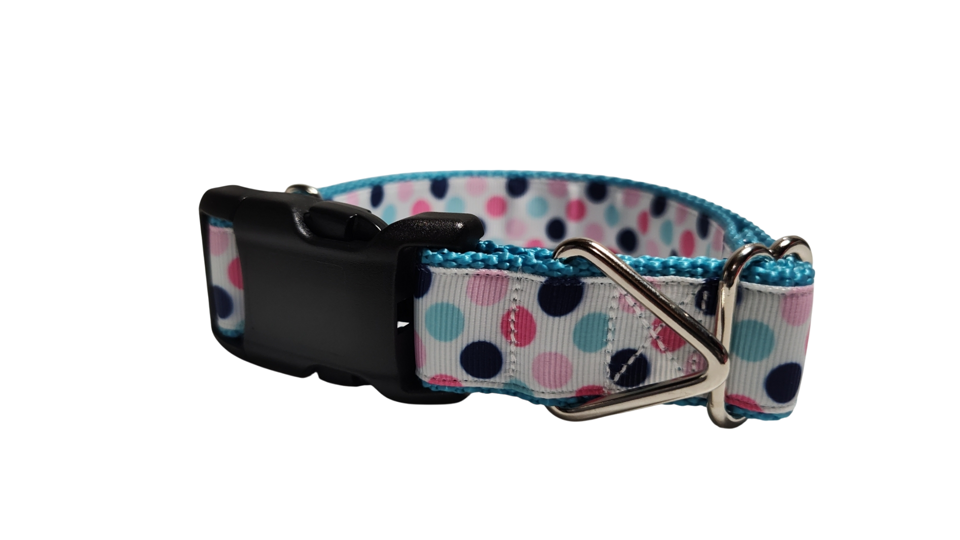Polka Dots Pattern Nylon Dog Collar | Purrfect Pet Kingdom