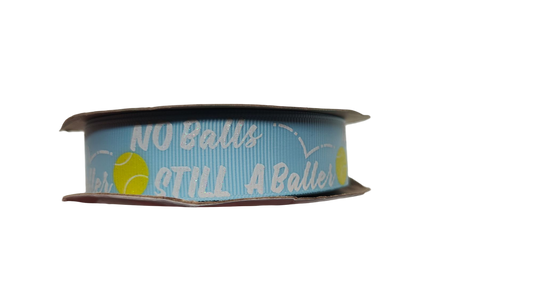 No Balls Still A Baller Green Nylon Dog Collar | Purrfect Pet Kingdom
