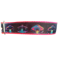Neon UFO Nylon Dog Collar