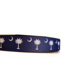 Moon and Palms Nylon Dog Collar