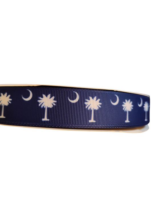 Moon and Palms Nylon Dog Collar | Purrfect Pet Kingdom