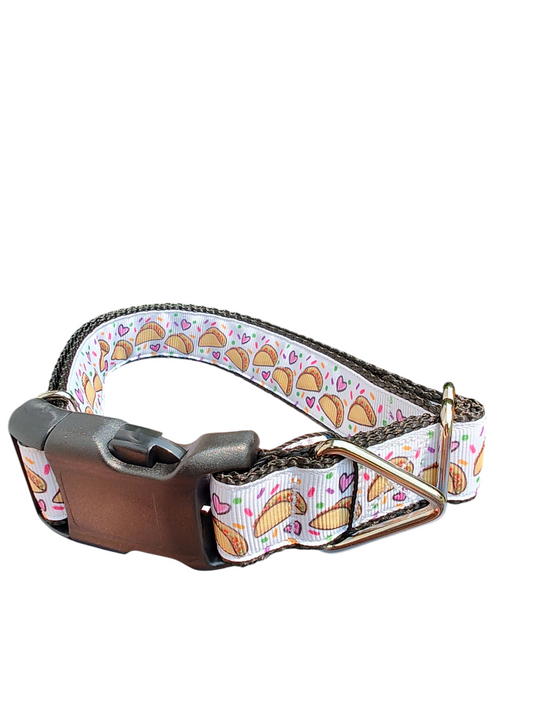 Taco Love Nylon Dog Collar | Purrfect Pet Kingdom