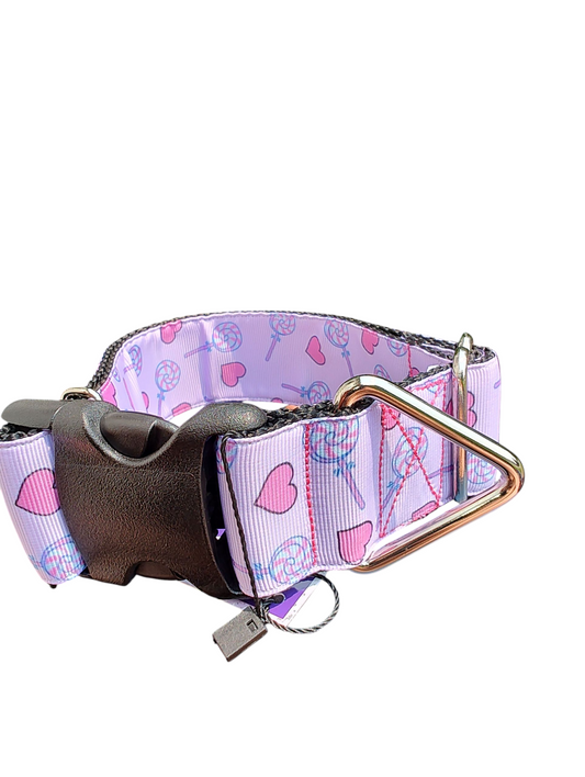 1.5" Wide Sweet Sugar Nylon Dog Collar | Purrfect Pet Kingdom