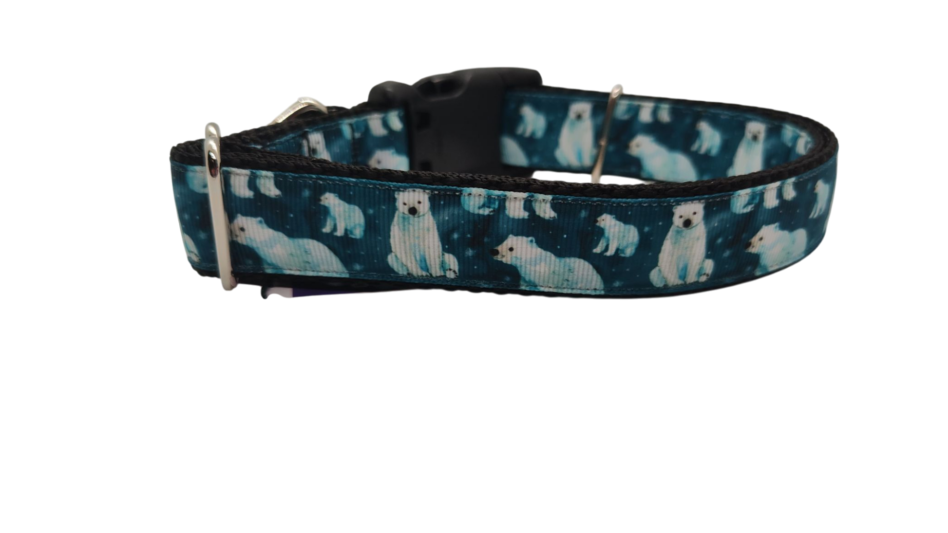Polar Bears Nylon Dog Collar | Purrfect Pet Kingdom