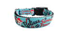Believe In Santa Paws Christmas Nylon Dog Collar