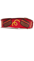 Hot Dogs Nylon Dog Collar