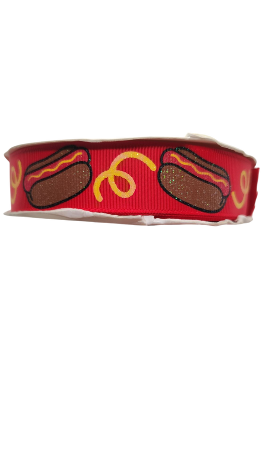 Hot Dogs Nylon Dog Collar | Purrfect Pet Kingdom