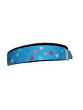 Confetti Hearts Nylon Dog Collar