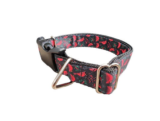 Christmas Cardinal Nylon Dog Collar | Purrfect Pet Kingdom