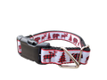 Buffalo Check Forest Nylon Dog Collar
