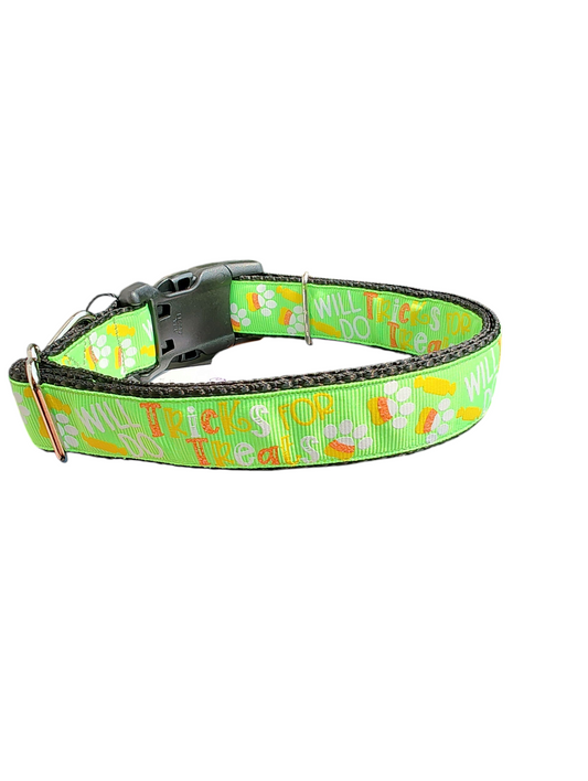 Tricks For Treats Nylon Dog Collar | Purrfect Pet Kingdom