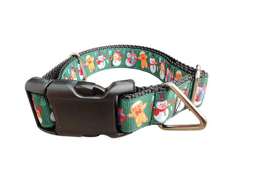Winter Friends Nylon Dog Collar | Purrfect Pet Kingdom